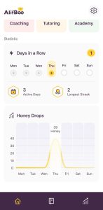 Daily Practice Feature in AlifBee App for beginners