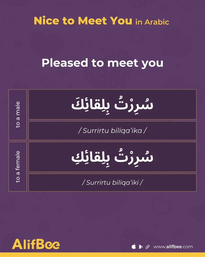 Nice to Meet You in Arabic-3