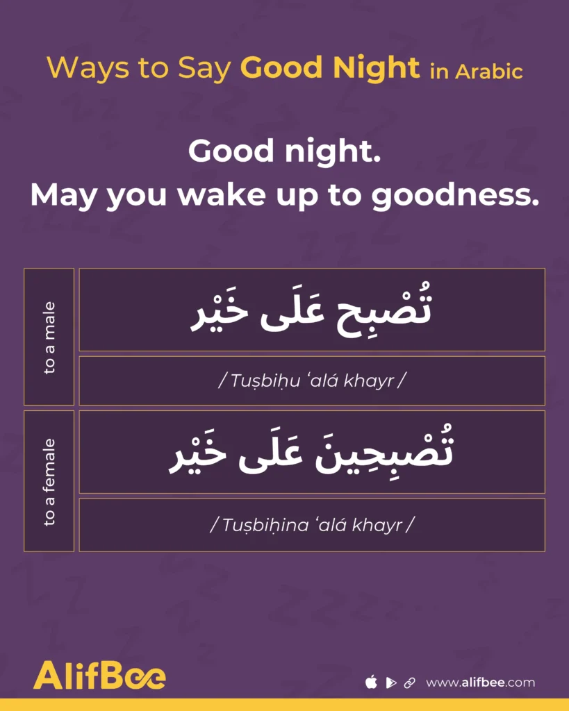 Ways to Say Good Night in Arabic-1