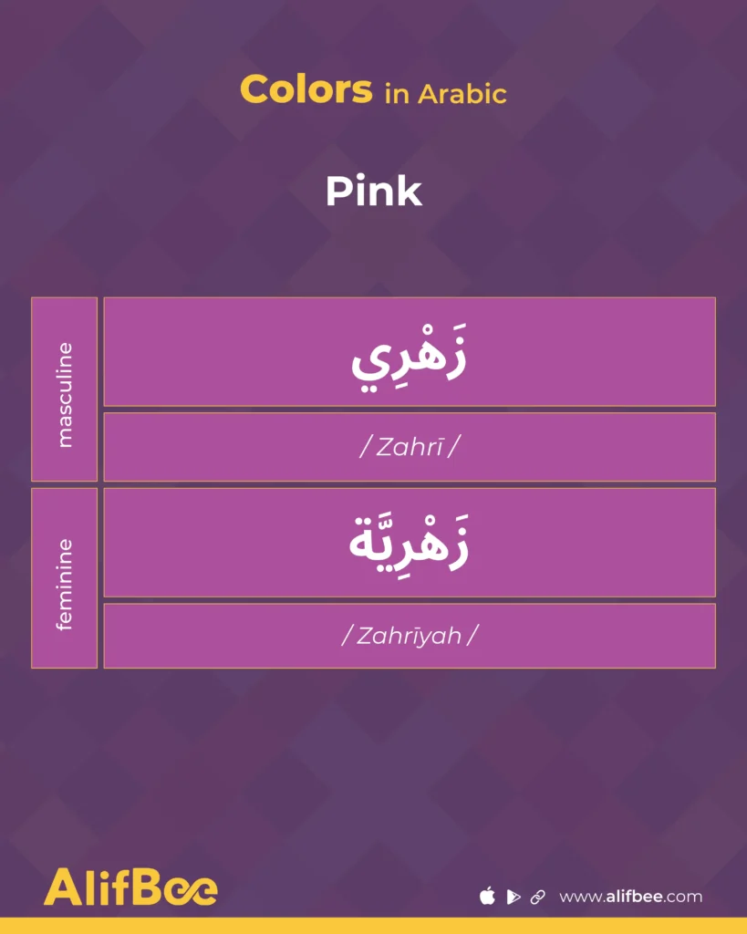 pink