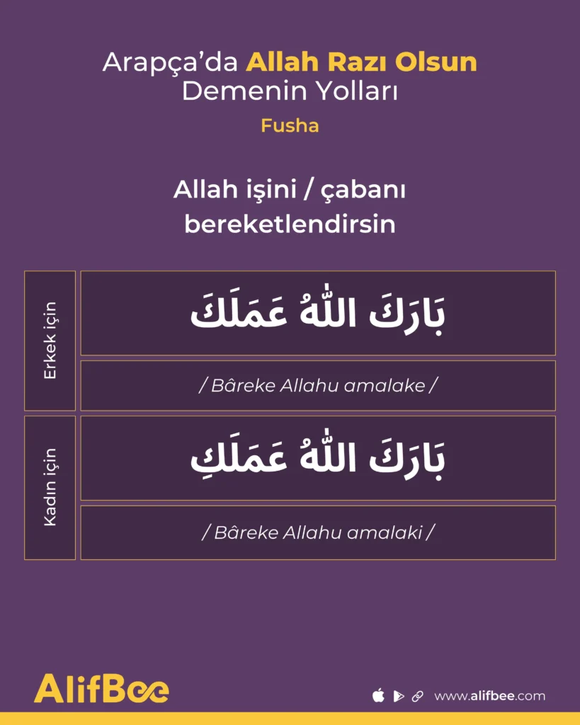 Arapça’da “Allah Razı Olsun” Demenin En Yaygın 8 Yolu 5 _Allah Razı Olsun 2