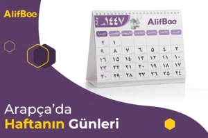 Arapçada Haftanın Günleri