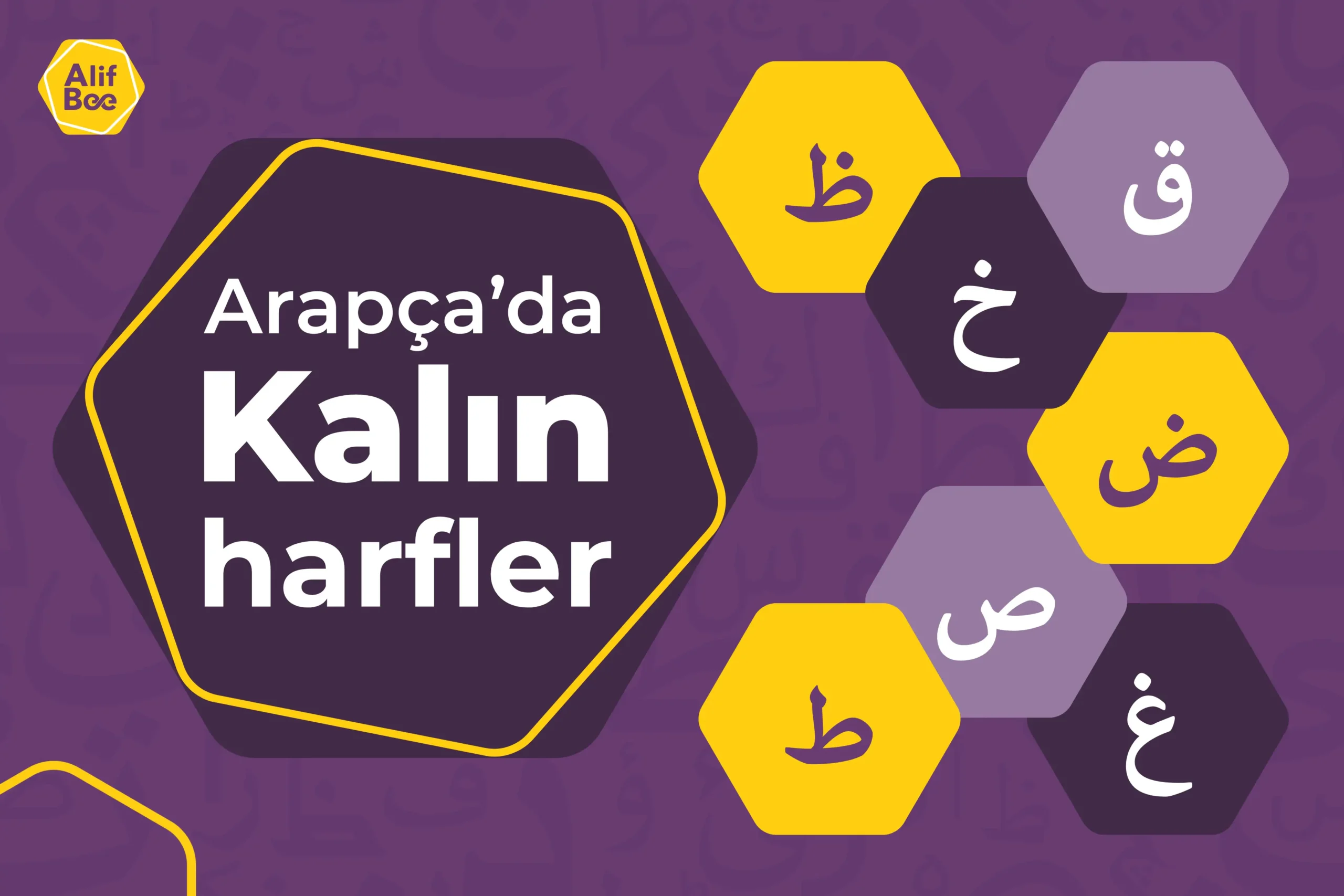 Arapçada kalın harfler