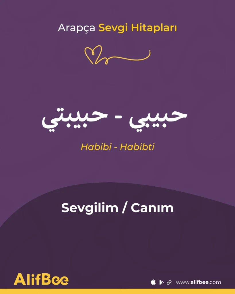 Arapça Sevgi Hitapları 1