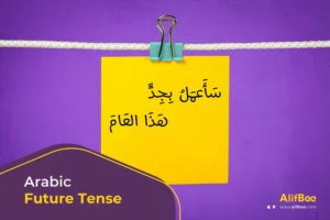 Arabic Future Tense